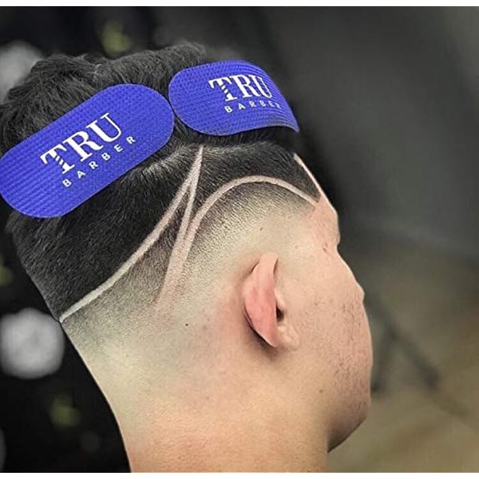 TRU BARBER Hair Grippers Bundle Pack, 6 pieces for Men and Women - Salon and Barber, Hair Clips for Styling, Sectioning, Cutting and Coloring, Nonslip Grips, Hair holder (Blue) - Image 3